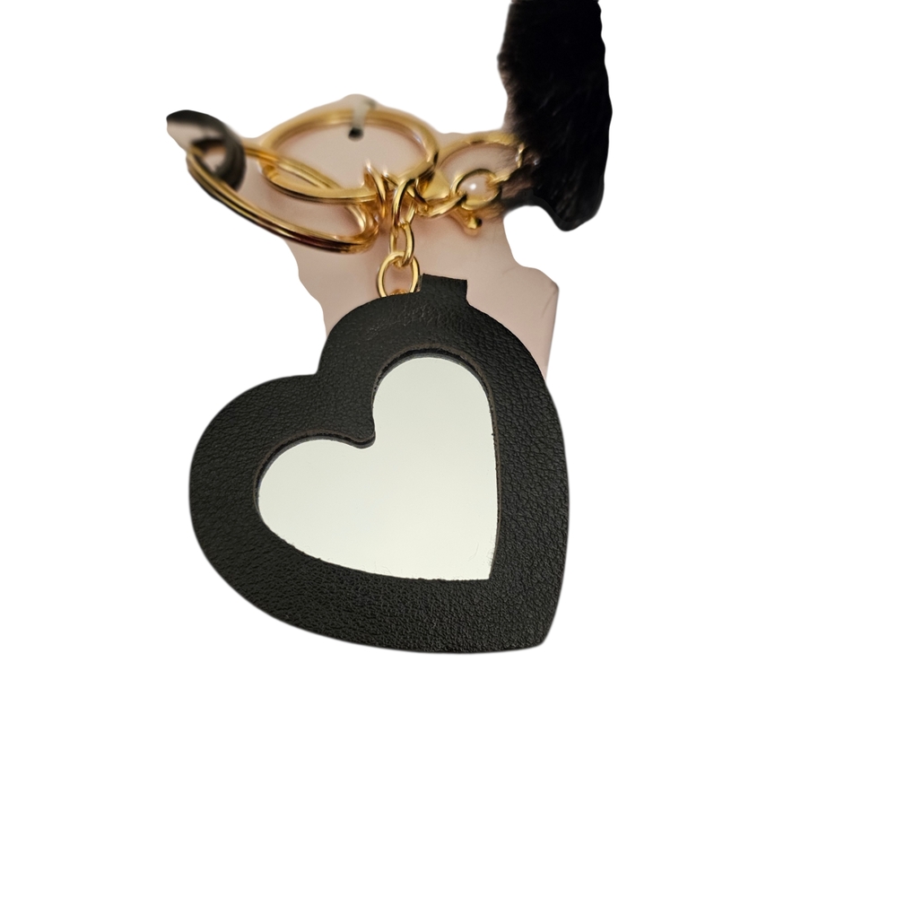 Posh Leopard Print Key Holder with Gold and Black Details - Picture 2 of 2